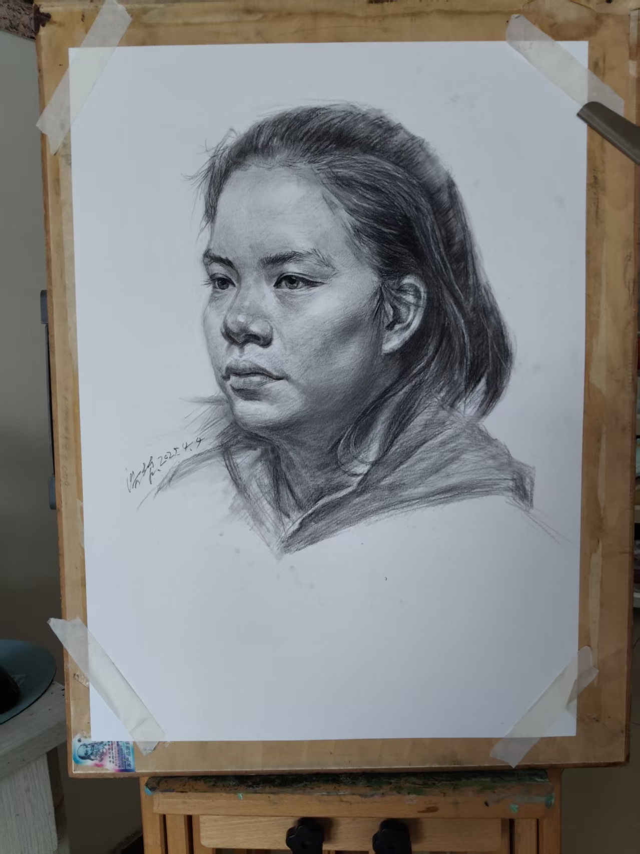 素描美术作品
